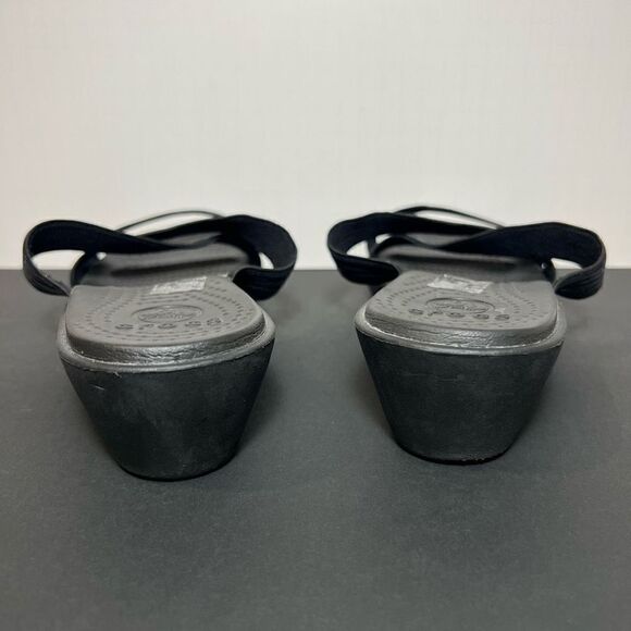 Womens CROCS Molalla Animal Print Slide Sandals / Size 10 - Picture 4 of 8